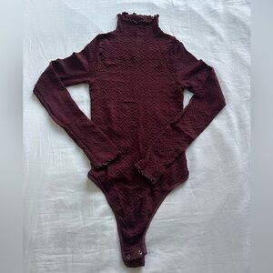 Mara Mock Neck Bodysuit